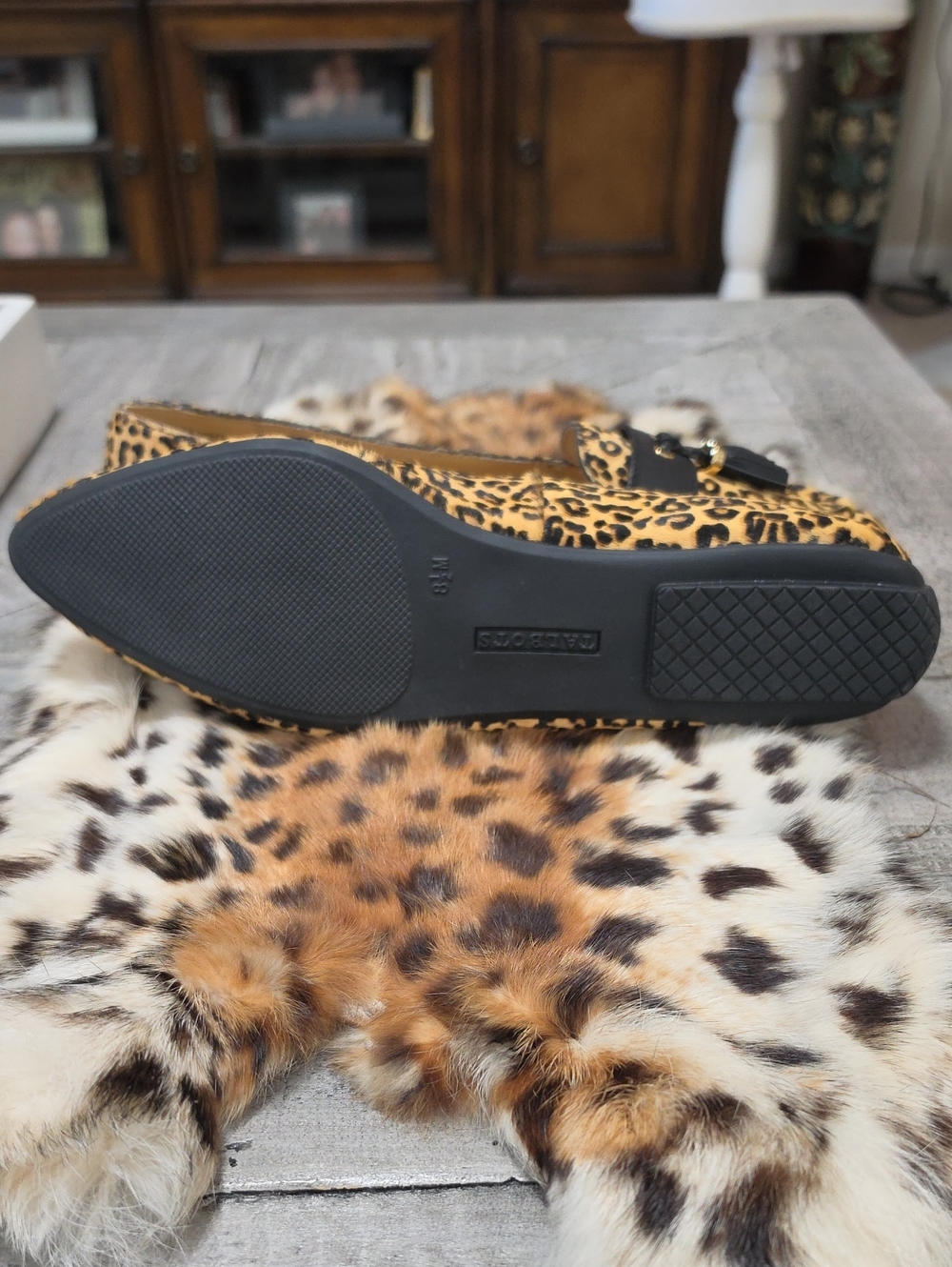 Brand New Talbots Francesca Leopard-Print Flats. - Picture 4 of 4
